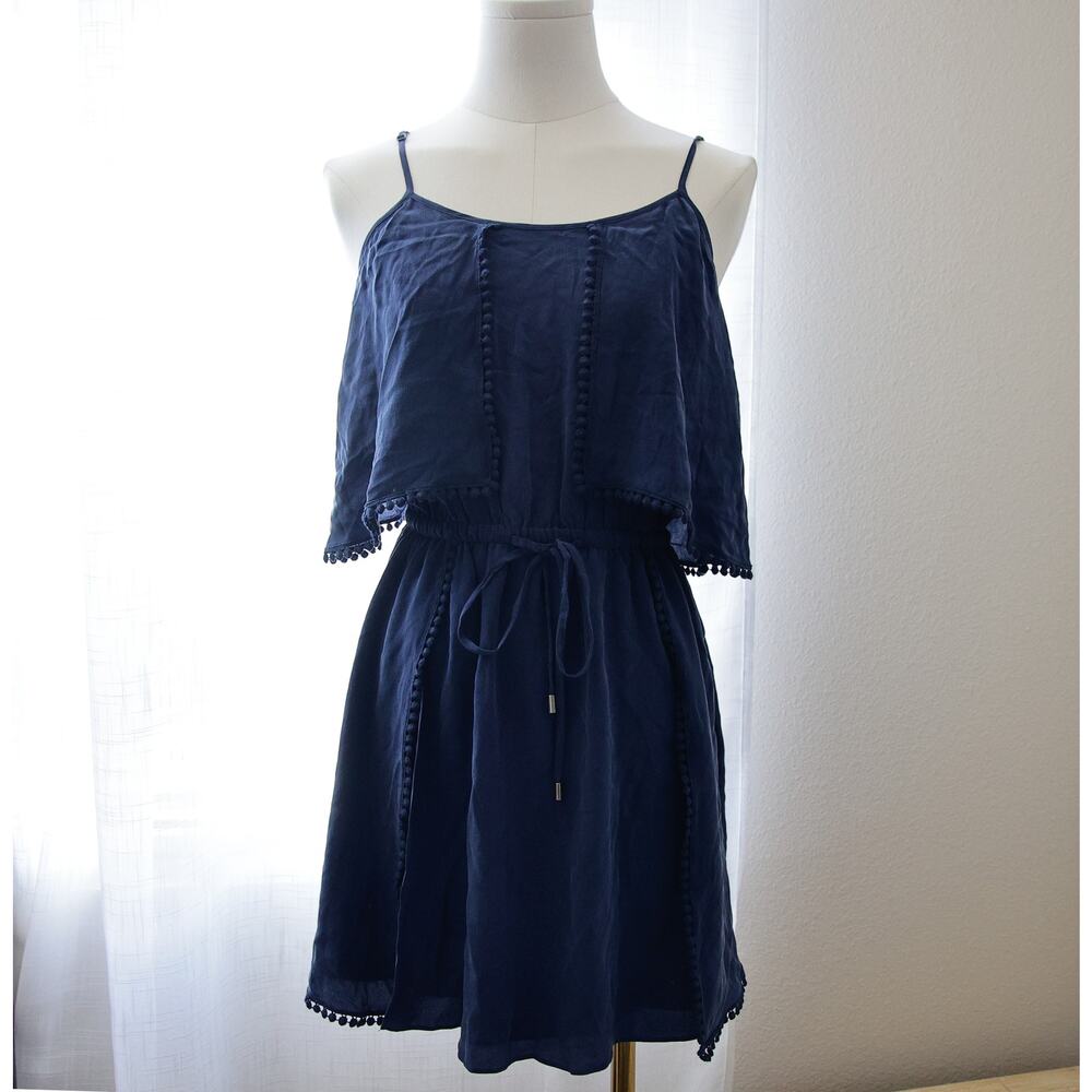 LAmade Silk blue mini dress size XS